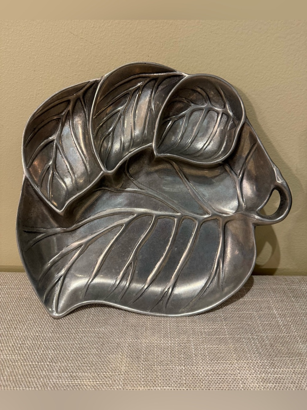 Charter Club Eden Grove Leaf Divided Serving Dish⁠
